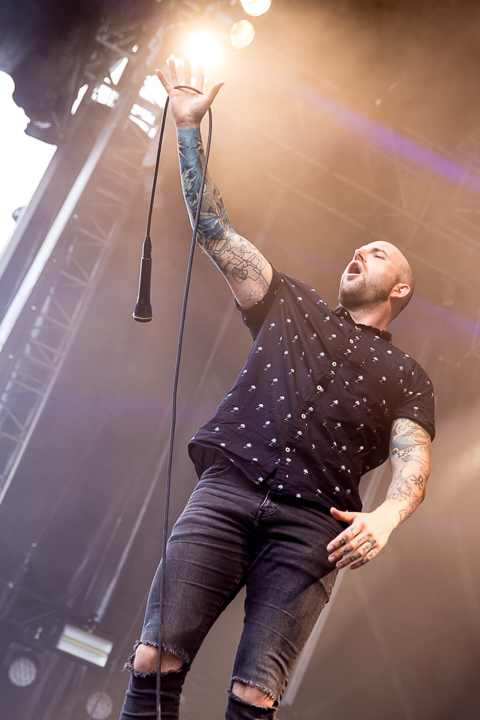 August Burns Red @ Copenhell 2016, foto 8, foto's door Dorien Goetschalckx - FrontView Magazine