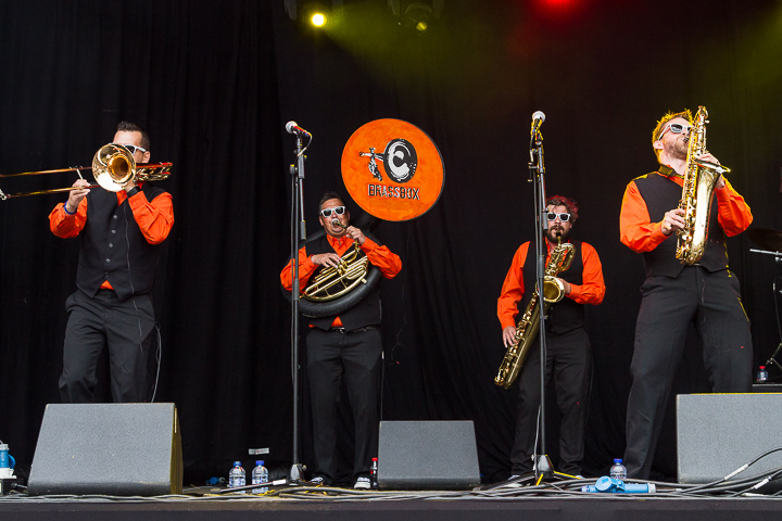 Brassbox @ Genk on stage, picture 4, photographed by Marc Verdonck - FrontView Magazine