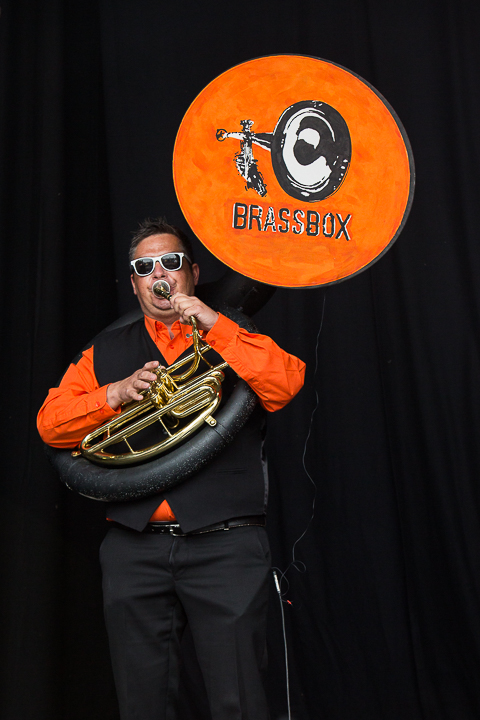 Brassbox @ Genk on stage, picture 8, photographed by Marc Verdonck - FrontView Magazine