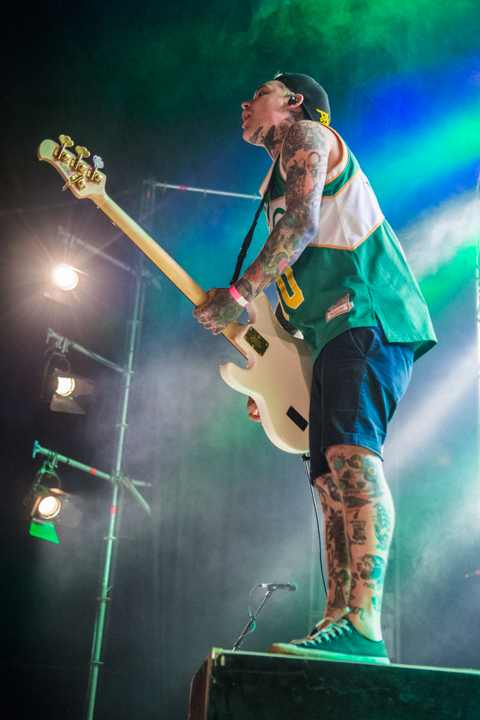 The Amity Affliction @ Jera On Air '16, foto 1, foto's door Erwin Evrard - FrontView Magazine
