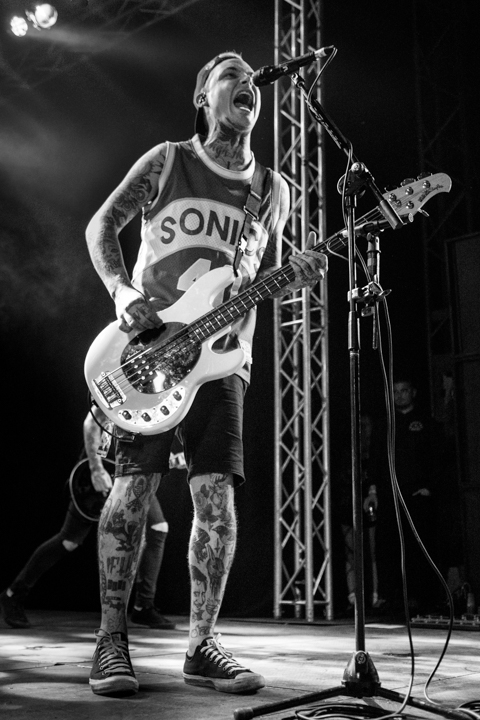 The Amity Affliction @ Jera On Air '16, foto 2, foto's door Erwin Evrard - FrontView Magazine