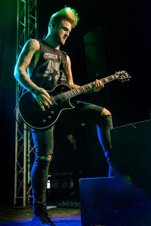 The Amity Affliction @ Jera On Air '16, foto 3, foto's door Erwin Evrard - FrontView Magazine
