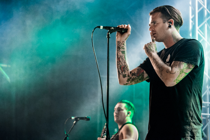 The Amity Affliction @ Jera On Air '16, foto 5, foto's door Erwin Evrard - FrontView Magazine