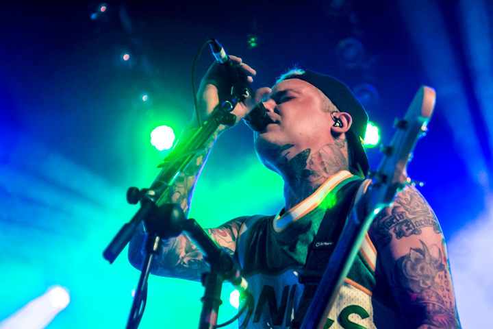 The Amity Affliction @ Jera On Air '16, foto 6, foto's door Erwin Evrard - FrontView Magazine