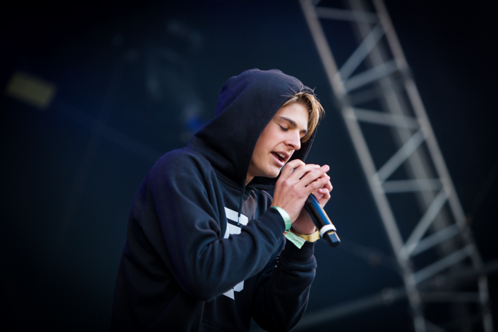 Daniël Busser @ Genk on Stage, picture 1, photographed by Kristof Hayen - FrontView Magazine