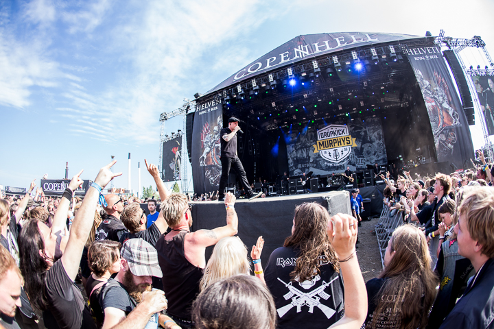 Dropkick Murphys @ Copenhell 2016, foto 6, foto's door Dorien Goetschalckx - FrontView Magazine