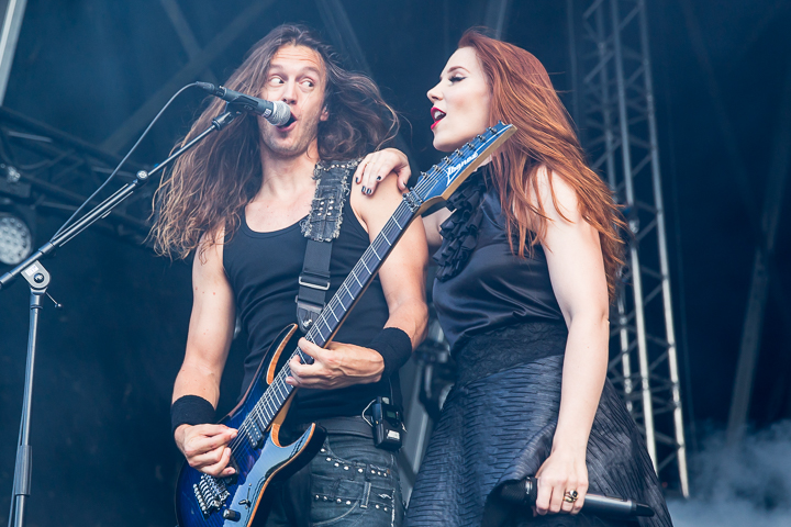 Epica @ Copenhell 2016, foto 7, foto's door Dorien Goetschalckx - FrontView Magazine