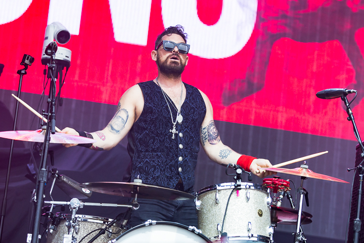 Rival Sons @ Copenhell 2016, foto 5, foto's door Dorien Goetschalckx - FrontView Magazine