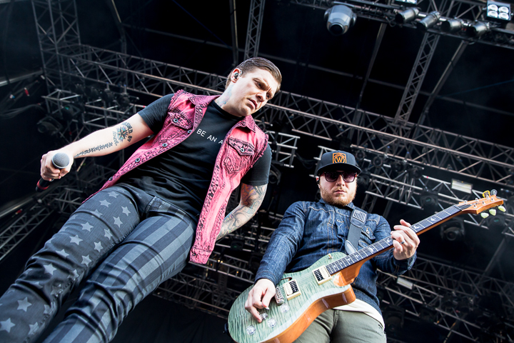 Shinedown @ Copenhell 2016, foto 1, foto's door Dorien Goetschalckx - FrontView Magazine