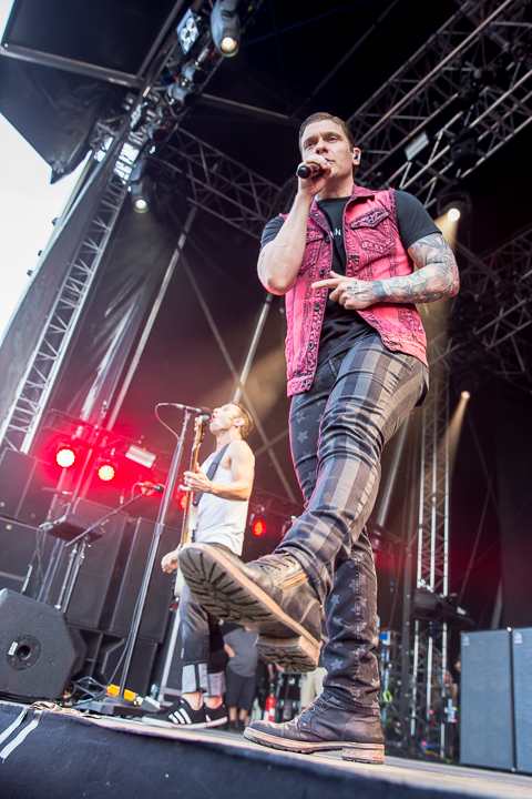 Shinedown @ Copenhell 2016, foto 3, foto's door Dorien Goetschalckx - FrontView Magazine