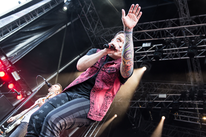 Shinedown @ Copenhell 2016, foto 5, foto's door Dorien Goetschalckx - FrontView Magazine