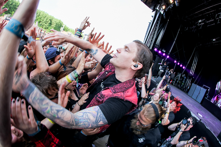 Shinedown @ Copenhell 2016, foto 6, foto's door Dorien Goetschalckx - FrontView Magazine