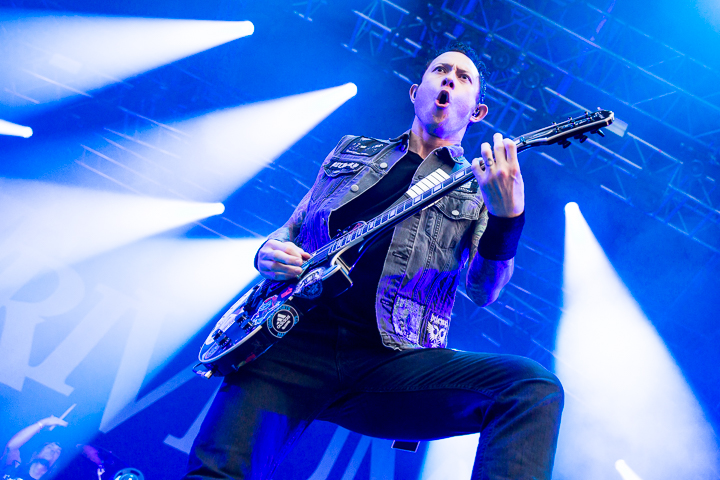 Trivium @ Copenhell 2016, foto 1, foto's door Dorien Goetschalckx - FrontView Magazine