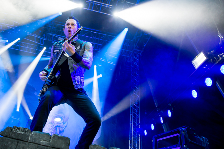 Trivium @ Copenhell 2016, foto 3, foto's door Dorien Goetschalckx - FrontView Magazine