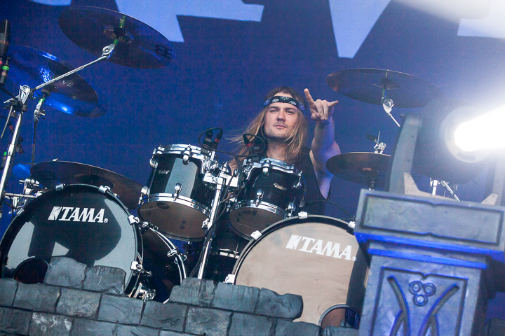 Trivium @ Copenhell 2016, foto 4, foto's door Dorien Goetschalckx - FrontView Magazine