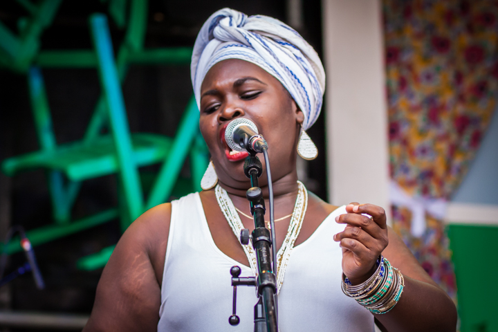 Daymé Arocena @ Festival Mundial, picture 3, photographed by Frank Bogers - FrontView Magazine