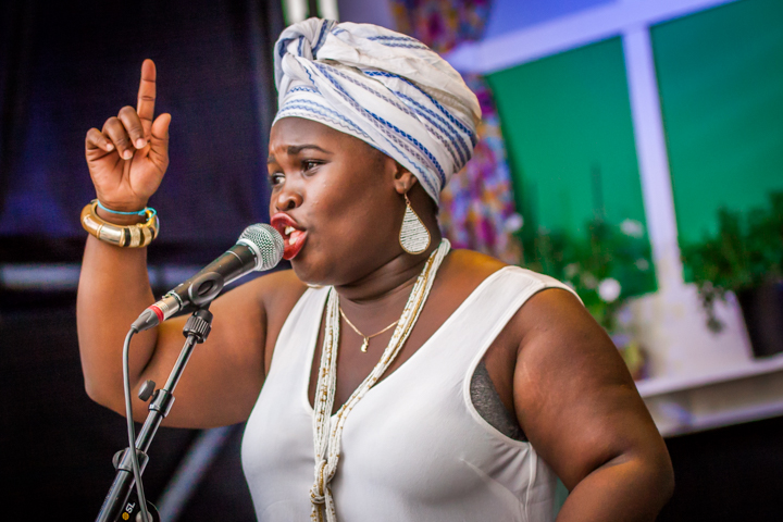 Daymé Arocena @ Festival Mundial, picture 4, photographed by Frank Bogers - FrontView Magazine