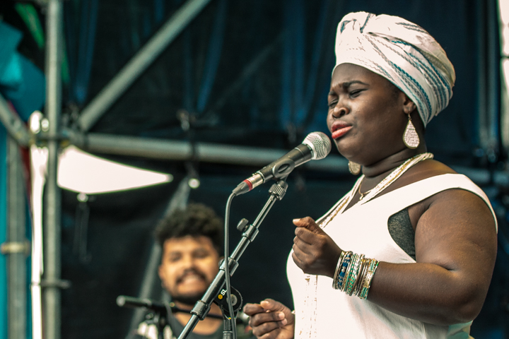 Daymé Arocena @ Festival Mundial, picture 6, photographed by Frank Bogers - FrontView Magazine