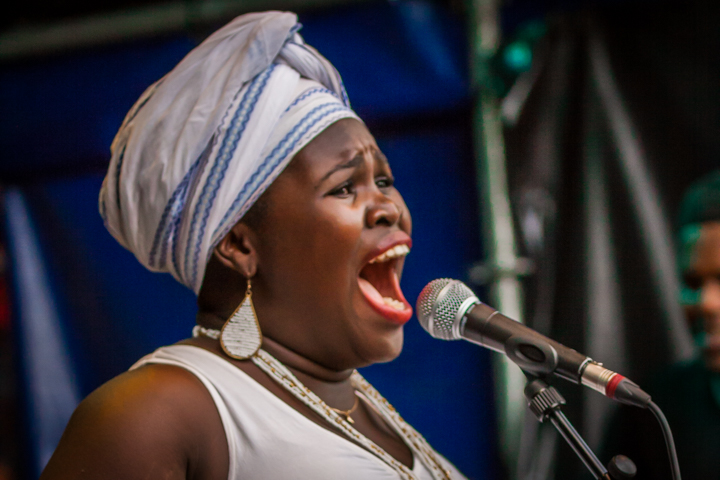 Daymé Arocena @ Festival Mundial, picture 9, photographed by Frank Bogers - FrontView Magazine