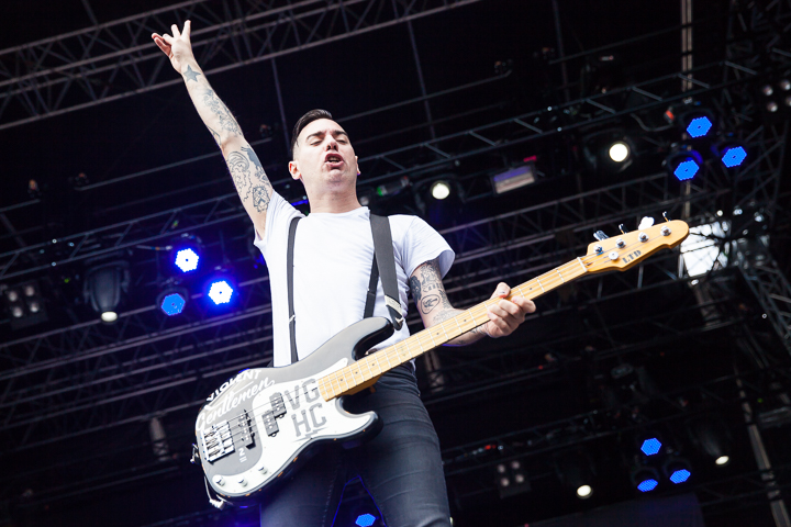 Anti-Flag @ Vainstream Rockfest 2016, foto 1, foto's door Dorien Goetschalckx - FrontView Magazine