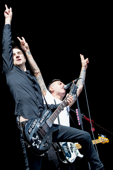 Anti-Flag @ Vainstream Rockfest 2016, foto 4, foto's door Dorien Goetschalckx - FrontView Magazine