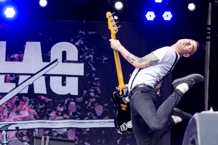 Anti-Flag @ Vainstream Rockfest 2016, foto 16, foto's door Dorien Goetschalckx - FrontView Magazine
