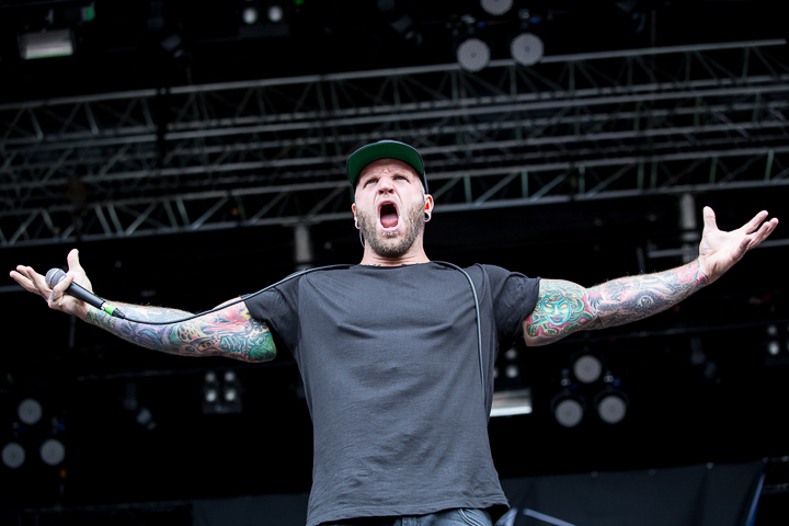 Any Given Day @ vainstream Rockfest 2016, foto 12, foto's door Dorien Goetschalckx - FrontView Magazine