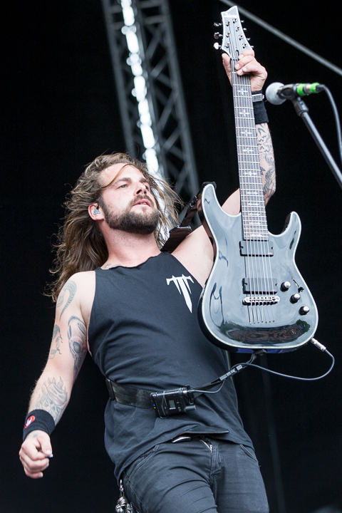 Any Given Day @ vainstream Rockfest 2016, foto 13, foto's door Dorien Goetschalckx - FrontView Magazine
