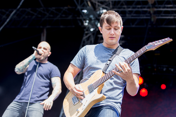 August Burns Red @ Vainstream Rockfest 2016, picture 4, photographed by Dorien Goetschalckx - FrontView Magazine