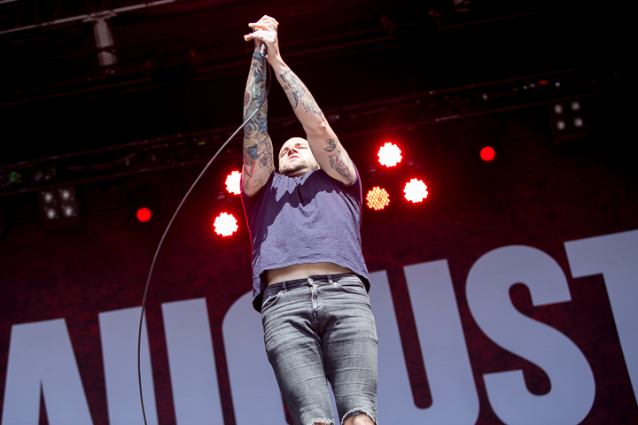 August Burns Red @ Vainstream Rockfest 2016, picture 5, photographed by Dorien Goetschalckx - FrontView Magazine
