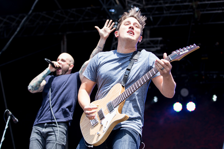 August Burns Red @ Vainstream Rockfest 2016, picture 10, photographed by Dorien Goetschalckx - FrontView Magazine