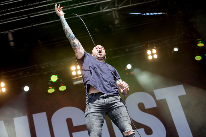 August Burns Red @ Vainstream Rockfest 2016, picture 23, photographed by Dorien Goetschalckx - FrontView Magazine