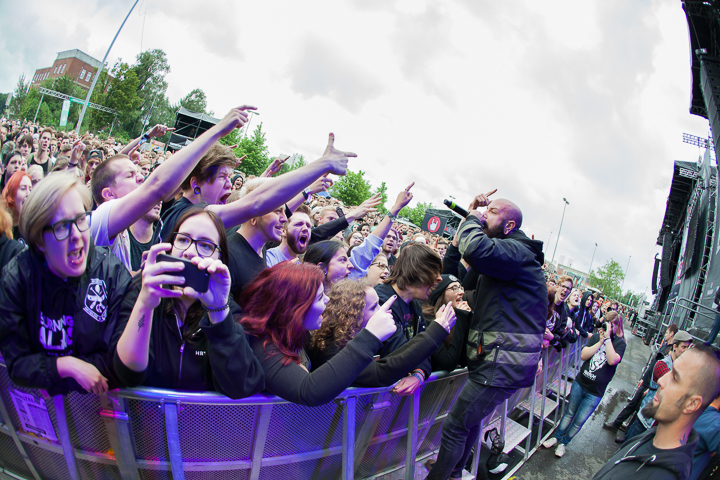 Being As An Ocean @ Vainstream Rockfest 2016, picture 3, photographed by Dorien Goetschalckx - FrontView Magazine