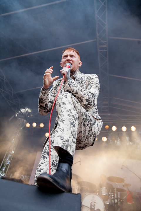 Frank Carter & The Rattlesnakes @ Vainstream Rockfest 2016, foto 2, foto's door Dorien Goetschalckx - FrontView Magazine