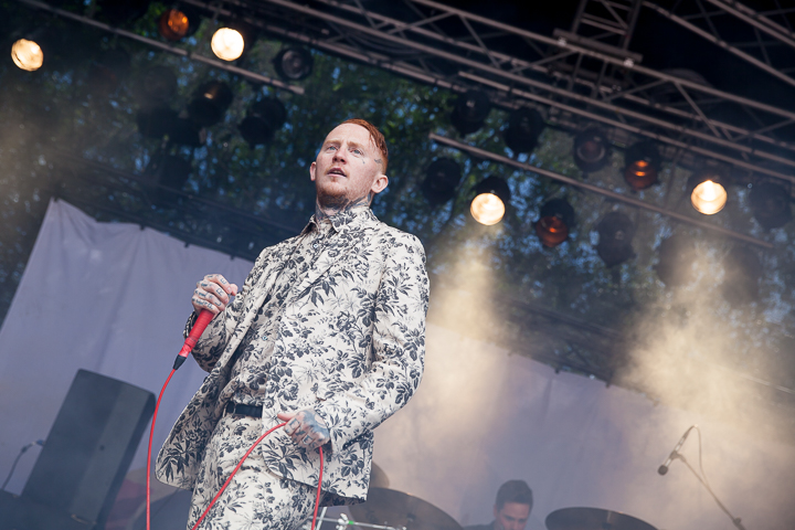 Frank Carter & The Rattlesnakes @ Vainstream Rockfest 2016, foto 5, foto's door Dorien Goetschalckx - FrontView Magazine