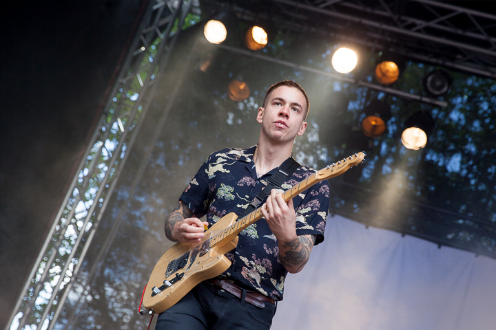 Frank Carter & The Rattlesnakes @ Vainstream Rockfest 2016, foto 8, foto's door Dorien Goetschalckx - FrontView Magazine