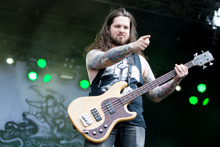 Bury Tomorrow @ Vainstream Rockfest 2016, picture 5, photographed by Dorien Goetschalckx - FrontView Magazine