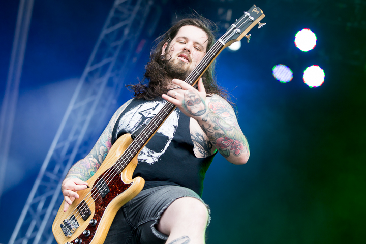 Bury Tomorrow @ Vainstream Rockfest 2016, picture 8, photographed by Dorien Goetschalckx - FrontView Magazine