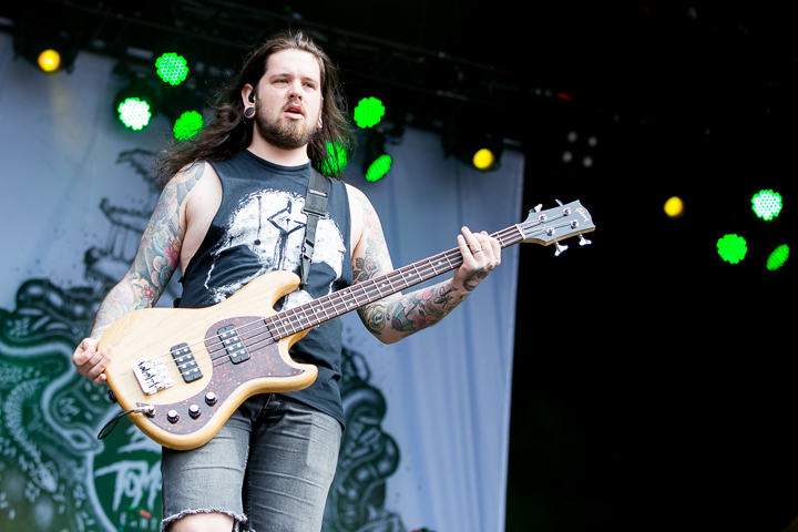 Bury Tomorrow @ Vainstream Rockfest 2016, picture 11, photographed by Dorien Goetschalckx - FrontView Magazine