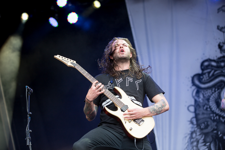 Bury Tomorrow @ Vainstream Rockfest 2016, picture 12, photographed by Dorien Goetschalckx - FrontView Magazine