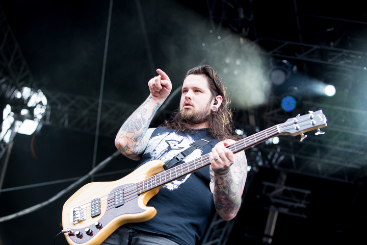 Bury Tomorrow @ Vainstream Rockfest 2016, picture 15, photographed by Dorien Goetschalckx - FrontView Magazine