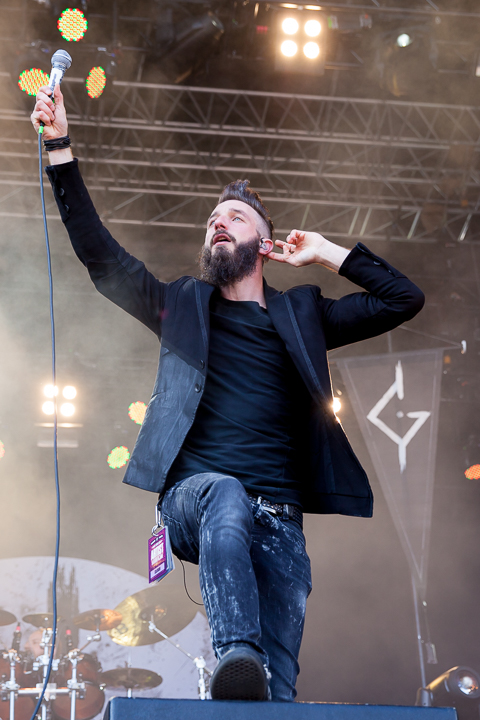 Caliban @ Vainstream Rockfest 2016, picture 1, photographed by Dorien Goetschalckx - FrontView Magazine