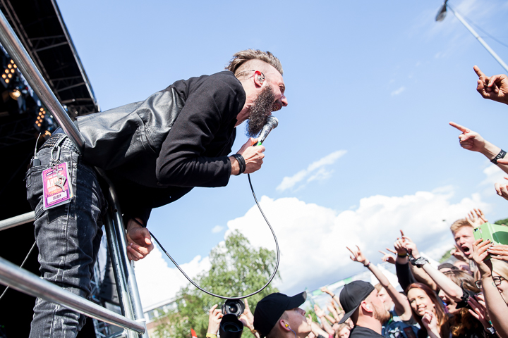 Caliban @ Vainstream Rockfest 2016, picture 5, photographed by Dorien Goetschalckx - FrontView Magazine