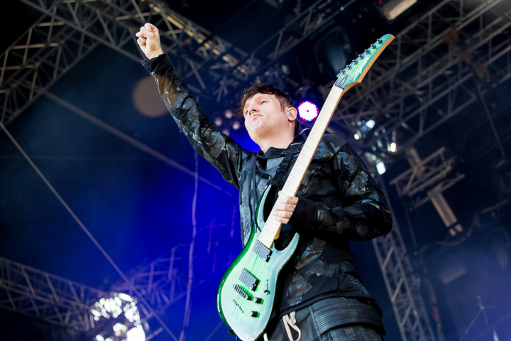 Caliban @ Vainstream Rockfest 2016, picture 10, photographed by Dorien Goetschalckx - FrontView Magazine