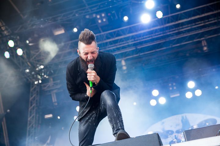 Caliban @ Vainstream Rockfest 2016, picture 11, photographed by Dorien Goetschalckx - FrontView Magazine