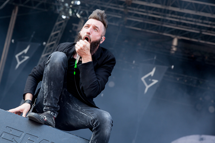 Caliban @ Vainstream Rockfest 2016, picture 13, photographed by Dorien Goetschalckx - FrontView Magazine