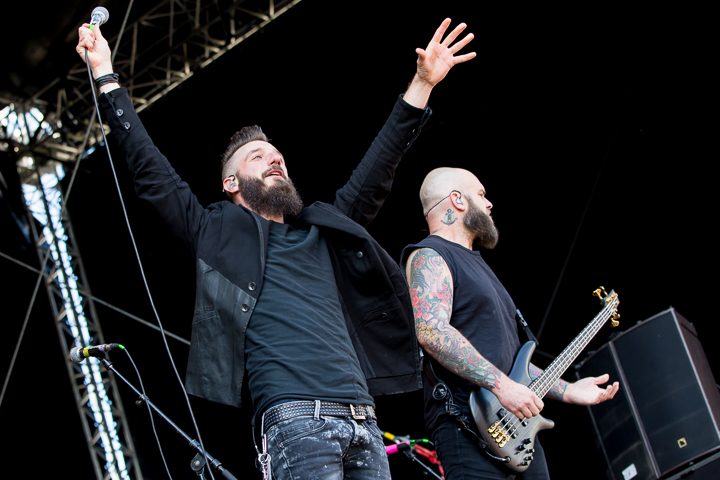 Caliban @ Vainstream Rockfest 2016, picture 18, photographed by Dorien Goetschalckx - FrontView Magazine