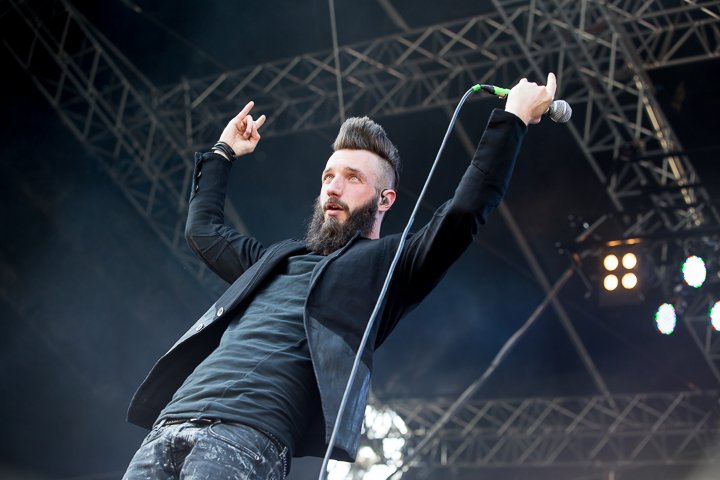 Caliban @ Vainstream Rockfest 2016, picture 20, photographed by Dorien Goetschalckx - FrontView Magazine