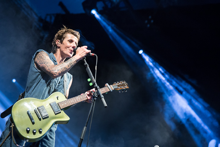 K's Choice @ Rock Zottegem 2016, picture 5, photographed by Dorien Goetschalckx - FrontView Magazine