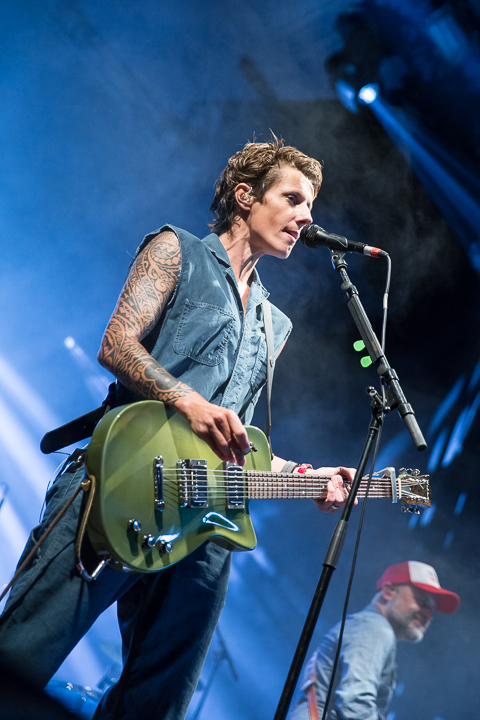 K's Choice @ Rock Zottegem 2016, picture 11, photographed by Dorien Goetschalckx - FrontView Magazine